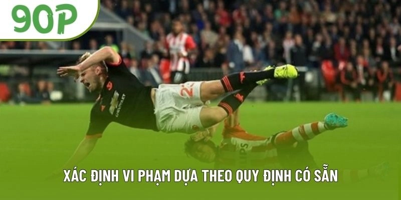 Xác định vi phạm dựa theo quy định có sẵn