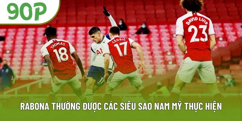 Rabona thường được các siêu sao Nam Mỹ thực hiện